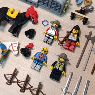 Lote Lego Castle Medieval Vintage