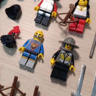 Lote Lego Castle Medieval Vintage
