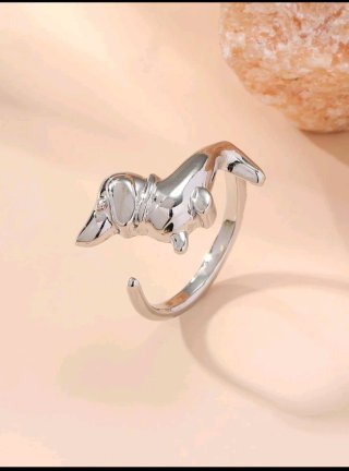 Anillo de Perro Salchicha Ajustable