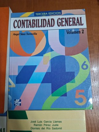 Lote 4 Libri Economia e Contabilità