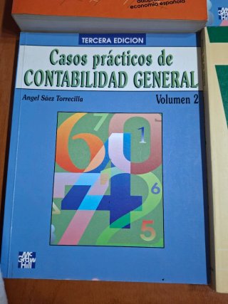 Lote 4 Libri Economia e Contabilità