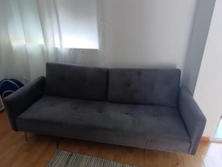 Sofá Cama Gris