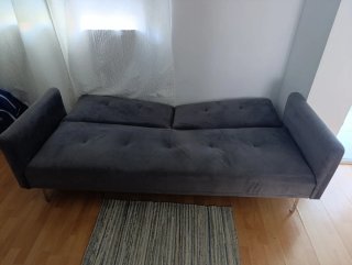 Sofá Cama Gris