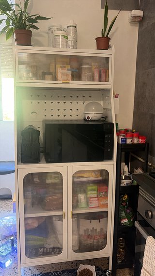 Mueble Auxiliar Cocina, sin puerta inferior