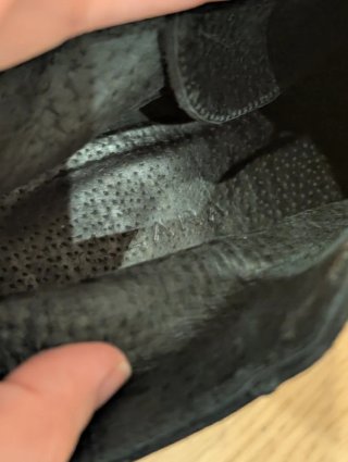 Botines Zara cordones ante negro