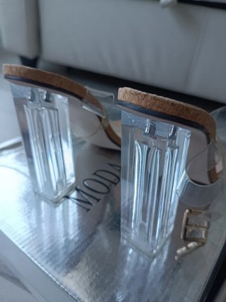 Zapatos de tacón transparentes SHEIN