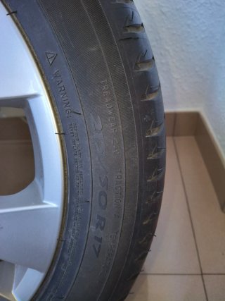 Llanta Aluminio 17 Michelin Sin Uso