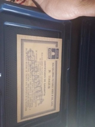 Película VHS Dos Renegados