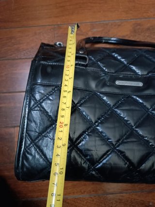 Bolso charol Pepe Jeans negro