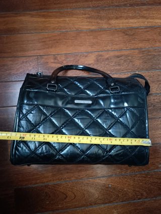 Bolso charol Pepe Jeans negro