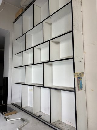 Estanterías de madera para almacenaje