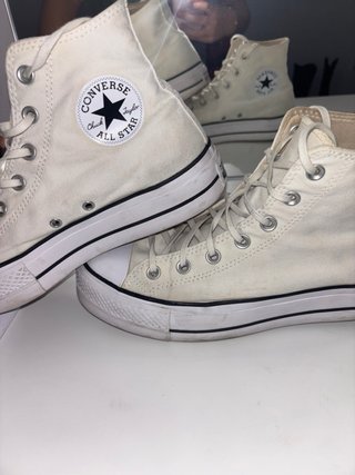 Converse Blancas Plataforma