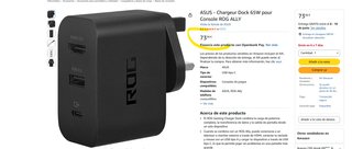ASUS ROG Gaming Dock AC65-03 65W