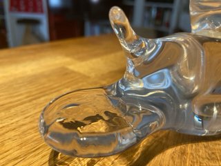 Figura Pato Cristal Murano V Nason & C