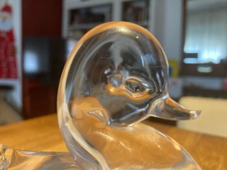 Figura Pato Cristal Murano V Nason & C