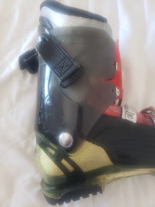 Botas de Esquí Salomon Negras y Rojas 26.5cm