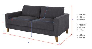 Sofá Cama Holden 3 Plazas Beige Maisons du Monde