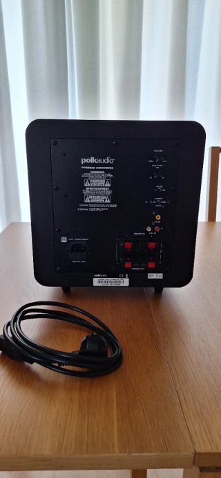 Subwoofer Polk Audio Negro PSW111
