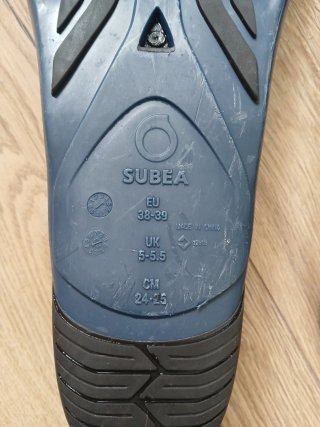 Aletas de buceo SUBEA  Talla 38-39 En Huesca