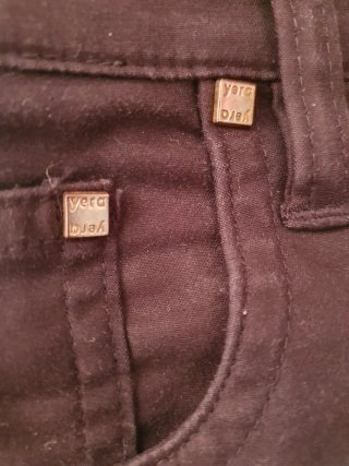 Pantalón negro elástico talla 44