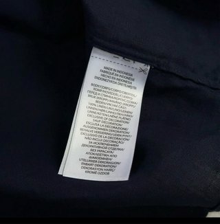 Camisa Polo Ralph Lauren Linho Azul Tamanho S