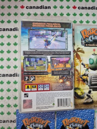 Ratchet & Clank: El Tamaño Importa PSP