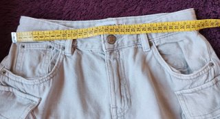 Falda cargo Pull&Bear beige Talla S