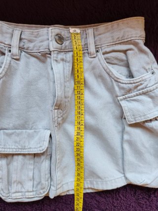 Falda cargo Pull&Bear beige Talla S