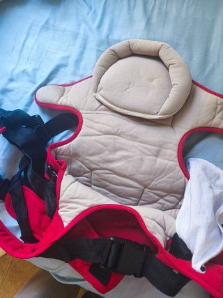 Mochila Portabebés Roja