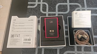 Reproductor DAP HIFI SHANLING M1 Plus Rojo +KZ IEM