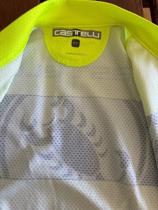 Maillot Ciclismo Castelli Amarillo