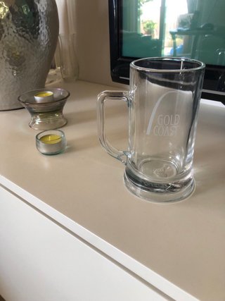 Bicchieri di birra in vetro