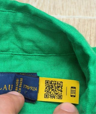 Camisa Polo Ralph Lauren verde linho