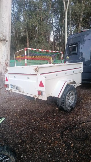 Alquiler Remolque basculante hidráulico 4x4