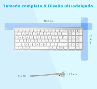 Teclado Inalámbrico Apple Bluetooth