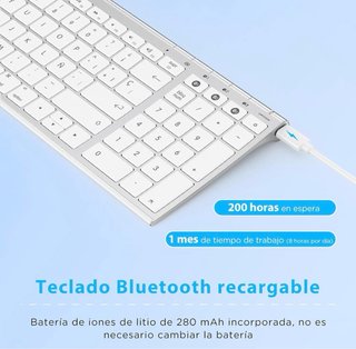 Teclado Inalámbrico Apple Bluetooth