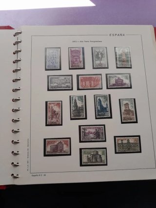 Álbum de sellos 1971-1979