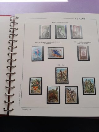Álbum de sellos 1971-1979