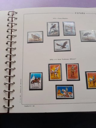 Álbum de sellos 1971-1979