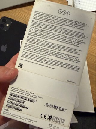 iPhone 11 128GB Negro