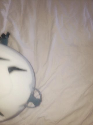 Casco de esquí blanco