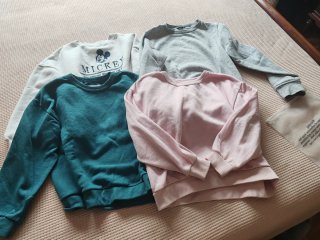 4 Sudaderas Disney Talla 10 Años
