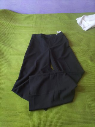 Pantalones de vestir beige mujer