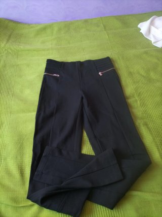 Pantalones de vestir beige mujer