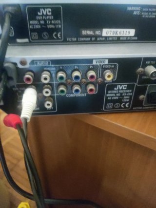 Home cinema JVC 5.1 +Reproductor DVD JVC Gris