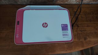 Impresora HP rosa como nueva