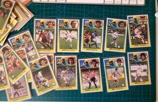 Lote de 172 cromos de cartón liga este 93 94