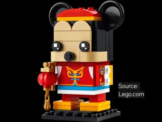 LEGO 40673 Spring Festival Mickey Mouse BrickHeadz