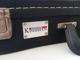 Valigetta per ukulele soprano Kinsman nero