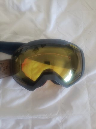 Gafas de esquí con lente amarilla
